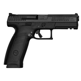 CZUSA 91540 P10 F  9mm Luger 191 4.50 Black Steel Barrel Black Nitride Serrated Steel Slide Black Polymer Frame wPicatinny Rail 