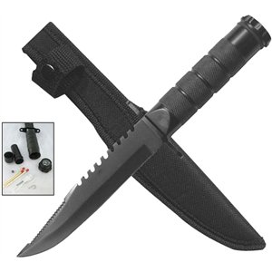 Survival Fixed Blade Black