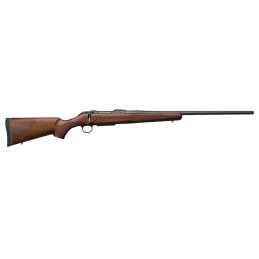 CZUSA 07722 CZ 600 American ST3 3006 Springfield 31 24 Threaded Black BarrelRec Walnut Stock Adj. Trigger