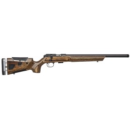 CZUSA 02365 CZ 457 AtOne Varmint SR Full Size 22 LR 51 16.50 Black Nitride Heavy Barrel Black Nitride Steel Receiver Wood Fixed 