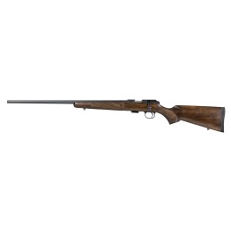 CZUSA 02390 CZ 457 American Full Size 22 LR 51 24 Black Nitride Black Nitride Steel Receiver Turkish Walnut Fixed American Style