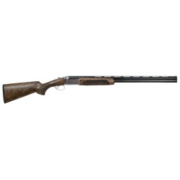 CZUSA 06464 Supreme Field 12 Gauge 3 2rd 28 Gloss Black Barrel Polished Nickel Chrome Metal Finish Turkish Walnut Stock  Include