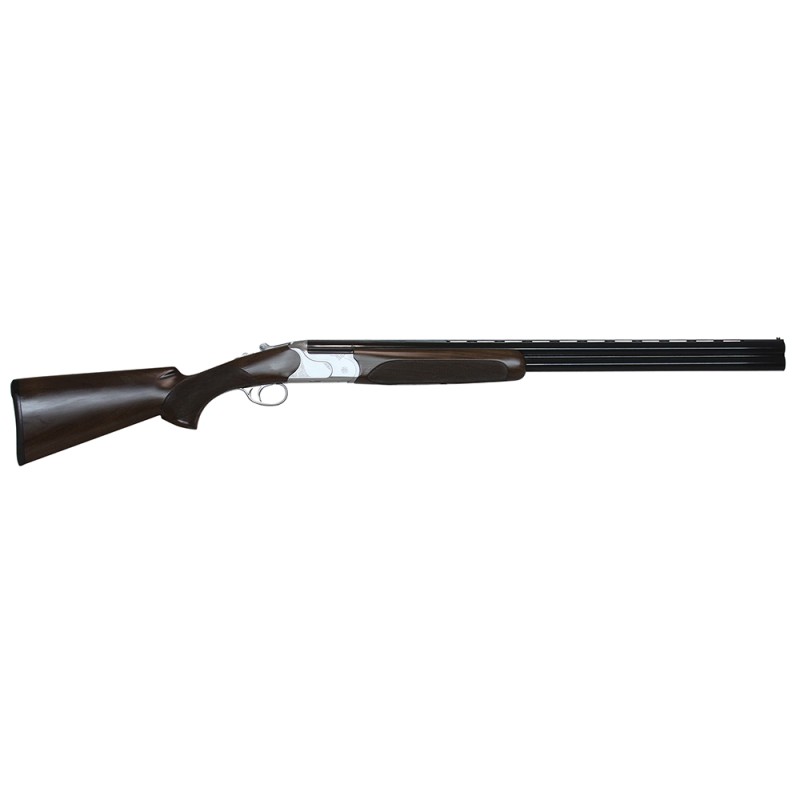 CZUSA 06471 Redhead Premier 12 Gauge 3 2rd 28 Gloss Black Chrome Barrel Silver Satin Chrome Metal Finish Turkish Walnut Stock In