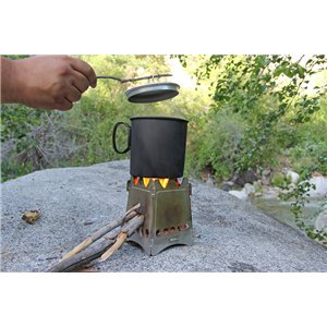 Ultra-Light Titanium Stove