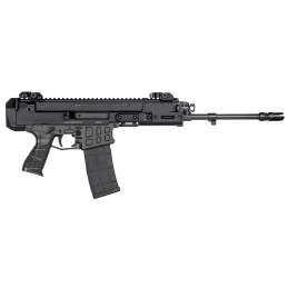 CZUSA 91452 Bren 2 MS  5.56x45mm NATO Caliber with 14.17 Barrel 301 Capacity Overall Black Finish Carbon Fiber Receiver Ambi Mag