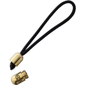 Pill Bead Lanyard Brass