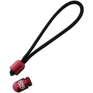 Pill Bead Lanyard Red