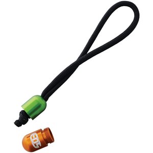 Pill Bead Lanyard Grn/Org