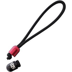 Pill Bead Lanyard Black/Red