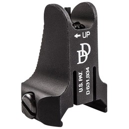 Daniel Defense  Rail Mounted Fixed Front Sight  Black Hardcoat Anodized Fixed Front Sight