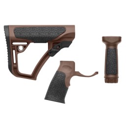 Daniel Defense 2810206145011 Collapsible Buttstock Pistol GripVertical Foregrip AR15 Mil Spec 