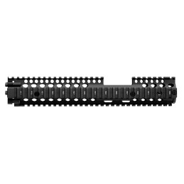 Daniel Defense 0100408030006 M4A1 FSP RIS II Handguard 12.25 2Piece FreeFloating Style Made of 6061T6 Aluminum with Black Anodiz