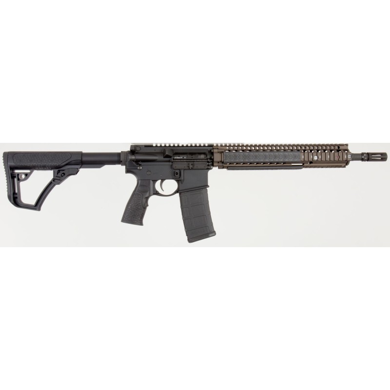 Daniel Defense 0208806027055 DDM4 M4A1 CA Compliant 5.56x45mm NATO 14 101 Black Hard Coat Anodized 6 Position wSoftTouch Overmol