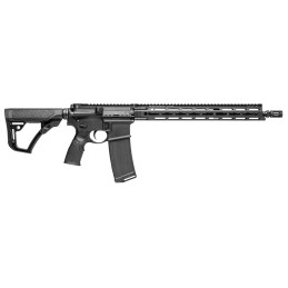 Daniel Defense 0212802241047 DDM4 V7 LW 5.56x45mm NATO 16 301 Black Hard Coat Anodized 6 Position wSoftTouch Overmolding Stock