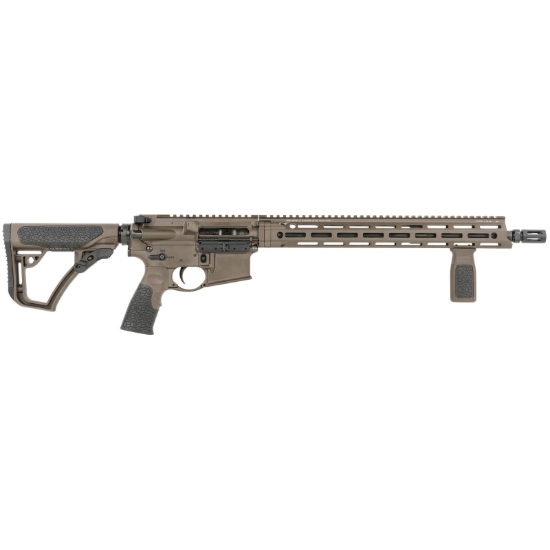 Daniel Defense 0212802338067 DDM4 V7 CO Compliant 5.56x45mm NATO 16 No Magazine Cerakote 6 Position wSoftTouch Overmolding Stock