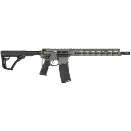 Daniel Defense 0212801219055 DDM4 V7 SLW CA Compliant 5.56xx45mm NATO 14.50 101 Deep Woods Green Cerakote 6 Position wSoftTouch 