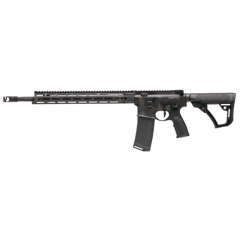 Daniel Defense 0212802364047 DDM4 V7 Pro 5.56x45mm NATO 18 301 Rattlecan Cerakote 6 Position wSoftTouch Overmolding Stock