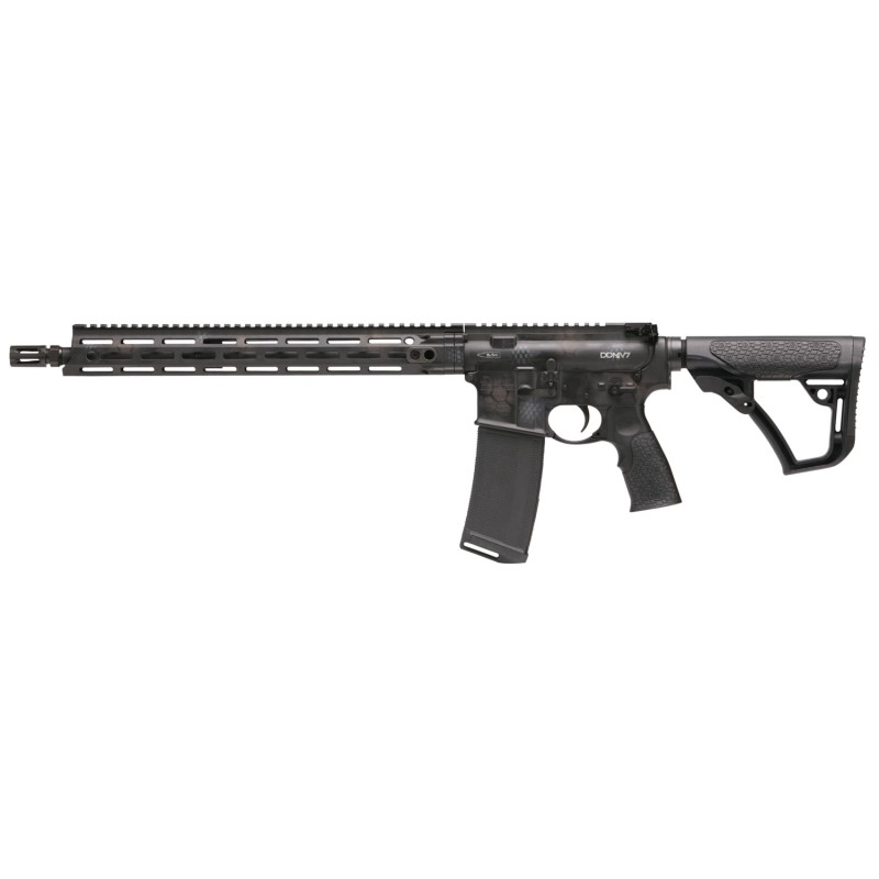 Daniel Defense 0212802267067 DDM4 V7 CO Compliant 5.56x45mm NATO 16 No Magazine Rattlecan Cerakote 6 Position wSoftTouch Overmol