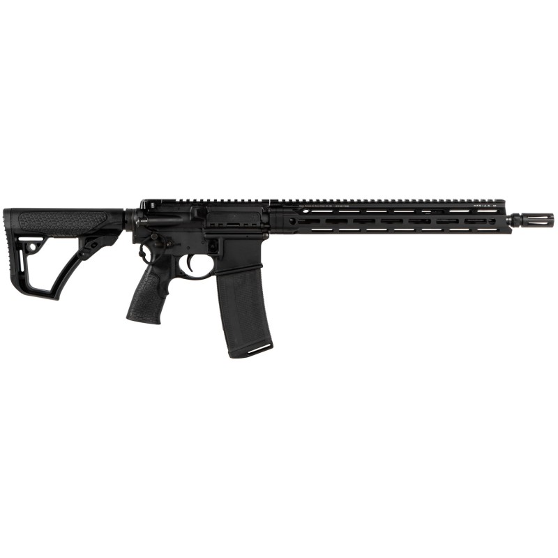 Daniel Defense 0212815049055 DDM4 V7 SLW CA Compliant 5.56x45mm NATO 14.50 101 Black Hard Coat Anodized 6 Position wSoftTouch Ov