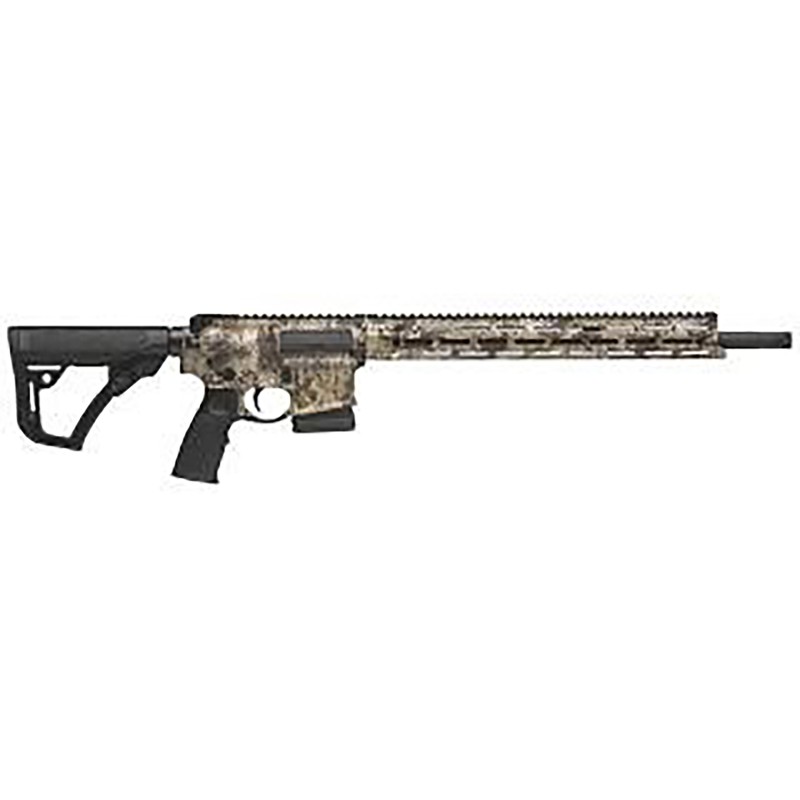 Daniel Defense 0212881702047 DDM4 Hunter 5.56x45mm NATO 18 321 Black Hard Coat Anodized Black MilSpec 6 Position Stock Black Pol