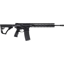 Daniel Defense 0219110750047 DD4 RIII 5.56x45mm NATO 16 301 Black OEM Stock  Grip 12.50 MLok Handgaurd Ambi Controls