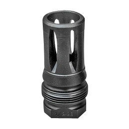 Dead Air DA121 Xeno Flash Hider Black Nitride 4140 Steel with 1228 tpi Threads 2.16 OAL  .99 Diameter