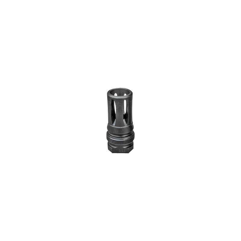 Dead Air DA121 Xeno Flash Hider Black Nitride 4140 Steel with 1228 tpi Threads 2.16 OAL  .99 Diameter