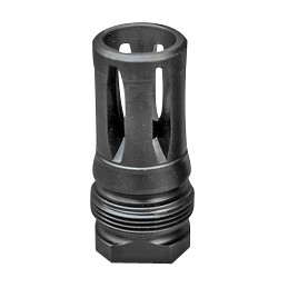 Dead Air DA122 Xeno Flash Hider Black Nitride 4140 Steel with 5824 tpi Threads 2.16 OAL  .99 Diameter