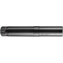 Dead Air SML762 Sandman L 30 Cal 7.62mm Rated Up To 300 RUM 8.90 L Black Stainless Steel 5824 tpi QD KeyMo Muzzle Brake