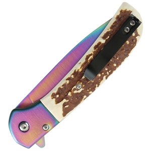 Linerlock A/O Faux Stag