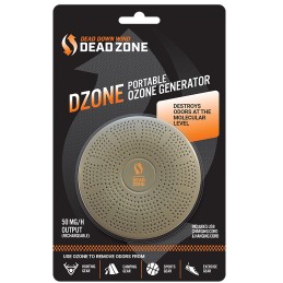 Dead Down Wind 30637 DZone Portable Ozone Generator Odor Eliminator Odorless Scent Ozone Unit