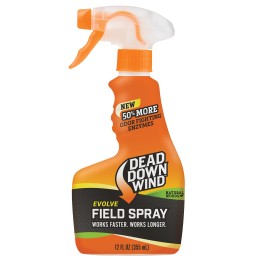 Dead Down Wind 1391218 Evolve Field Spray  Cover Scent Natural Woods Scent 12 oz Trigger Spray