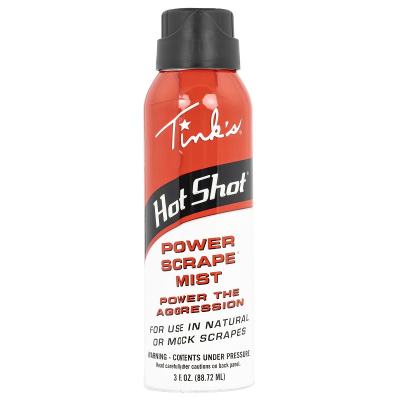 Tinks W5336 Hot Shot Power Scrape Deer Mock Scrape Scent 3 oz Aerosol