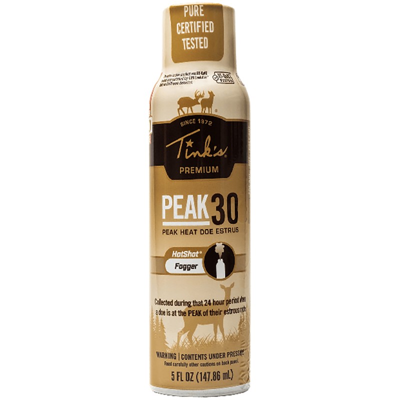 Dead Down Wind W5503 Peak30 Hot Shot Deer Doe In Estrus Scent 5 oz Fogger