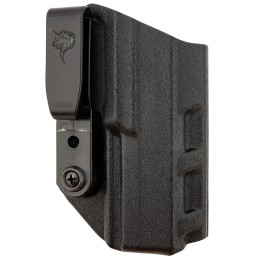 DeSantis Gunhide 137KJ0XZ0 SlimTuk  IWB Black Kydex Compatible wSpringfield Echelon Fits 4.50 Barrel Belt Clip Mount Ambidextrou