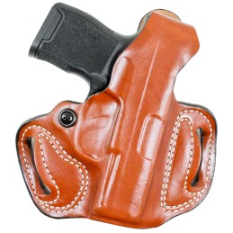 DeSantis Gunhide 085TA1ZZ0 Thumb Break Mini Slide Tan Fits Rost Martin RMIC Belt Loop Mount Right Hand