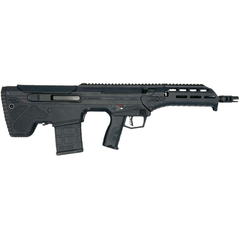 Desert Tech WLVRFB2030B WLVRN  223 Rem5.56 NATO  301 20 Black Steel Threaded Barrel Black Anodized Picatinny Rail Aluminum Recei