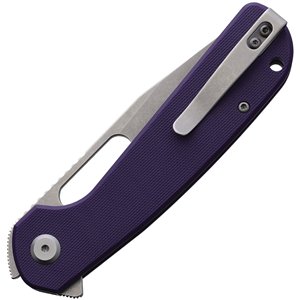 Trinity Linerlock Purple G10