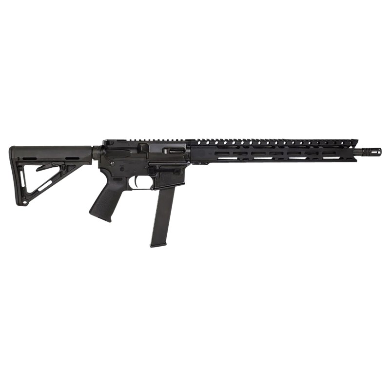 Diamondback DB1417P001 DB9R  9mm Luger 16 321 Black Adjustable Magpul MOE Carbine Stock Black Magpul MOE Grip