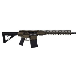 Diamondback DB1018C071 DB10  308 Win 16 201 Midnight Bronze Magpul MOE Carbine Stock Black Magpul MOEK Grip 15 MLok