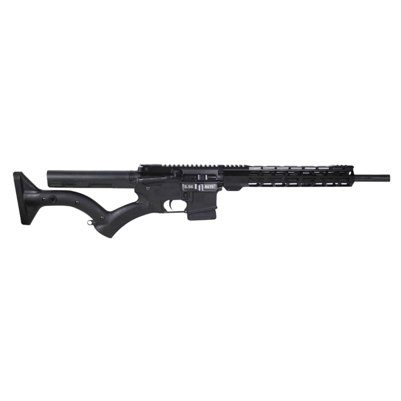 Diamondback DB1796K001 DB15 NY Compliant 5.56x45mm NATO 16 101 Black Thorsden Featureless GenII FRS15 Stock Black Magpul MOE Gri