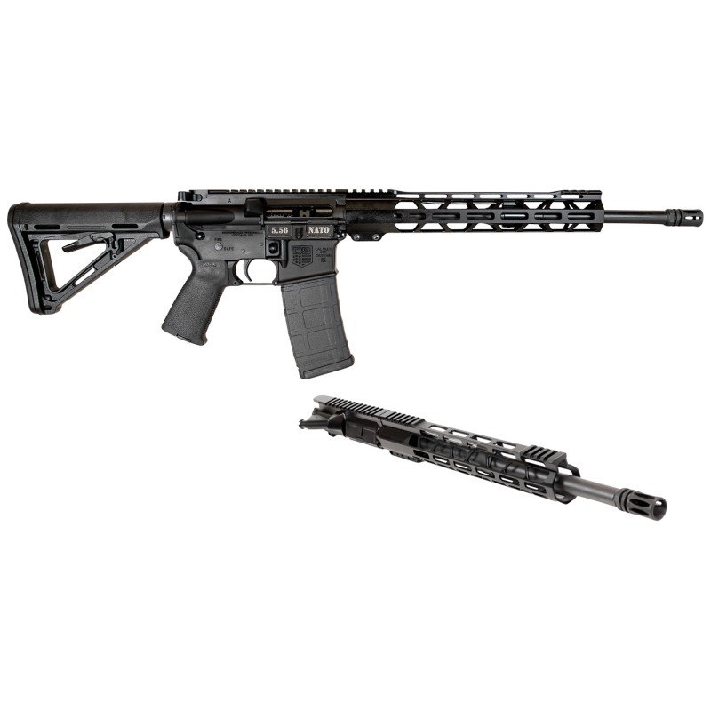 Diamondback DB1721K001 DB15 Combo 5.56x45mm NATO  300 Blackout 16 301 Black Carbon Rec 12 MLOK Handguard Magpul Carbine Stock  G