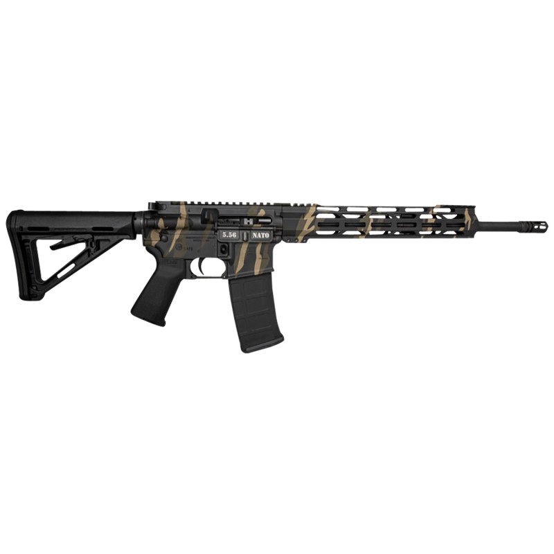 Diamondback DB1717K171 DB15  5.56x45mm NATO 301 16 Tiger Stripe Camo Rec Black Magpul Carbine Stock  Grip