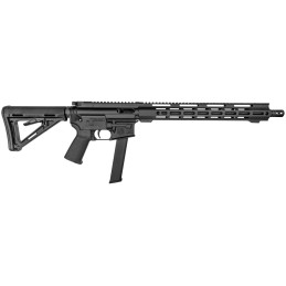 Diamondback DB1418P001 DB15  9mm Luger 321 16 Black Carbon Lower Magpul MOE Stock Magpul K2 Grip Flash Hider