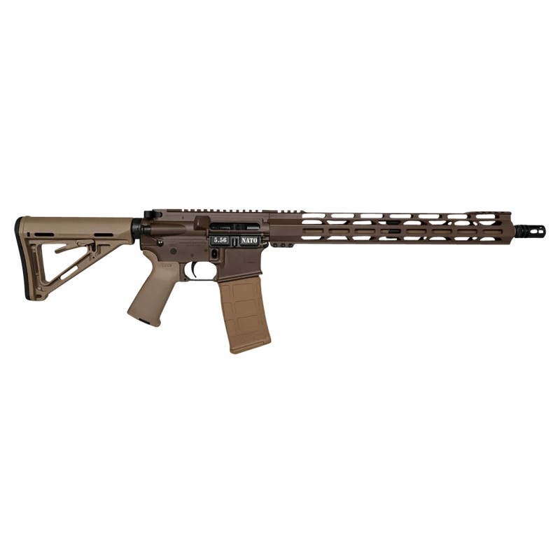 Diamondback DB1717K131 DB15  5.56x45mm NATO 301 16 FDE OEM Carbon Lower 15 MLok Handguard Magpul Grip  Carbine Stock A2 Flash Hi