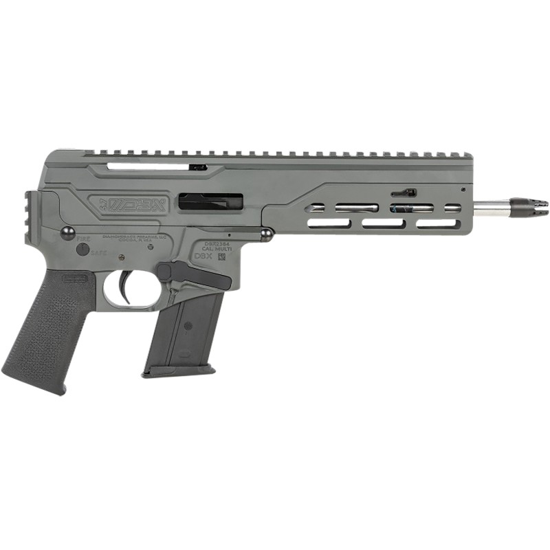 Diamondback DB1614L051 DBX57 CF 5.7x28mm 8 201 Dark Grey Stainless Steel Black Magpul MOE K Grip