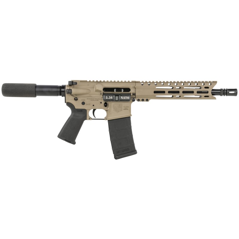 Diamondback DB1915K061 DB15 AR Pistol Carbine Length 5.56x45mm NATO 10 301 Flat Dark Earth Buffer Tube Stock