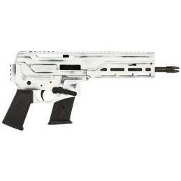 Diamondback DB1614L401 DBX CF 5.7x28mm 8 201 Battleworn Storm Tropper White Rec Picatinny End Cap Black Magpul K Grip