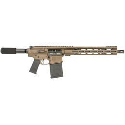 Diamondback DB1222C071 DB10  308 Win 201 13.50 Midnight Bronze Carbon Lower 9 MLOK Handguard Black Padded Buffer TubeMagpul Grip