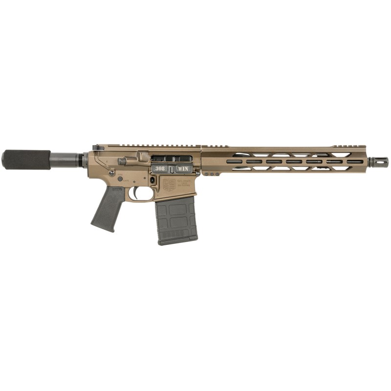 Diamondback DB1222C071 DB10  308 Win 201 13.50 Midnight Bronze Carbon Lower 9 MLOK Handguard Black Padded Buffer TubeMagpul Grip